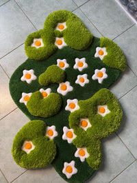 Luxury Moss Hand Tufted Carpet & Rug