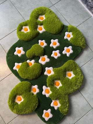 Luxury Moss Hand Tufted Carpet & Rug