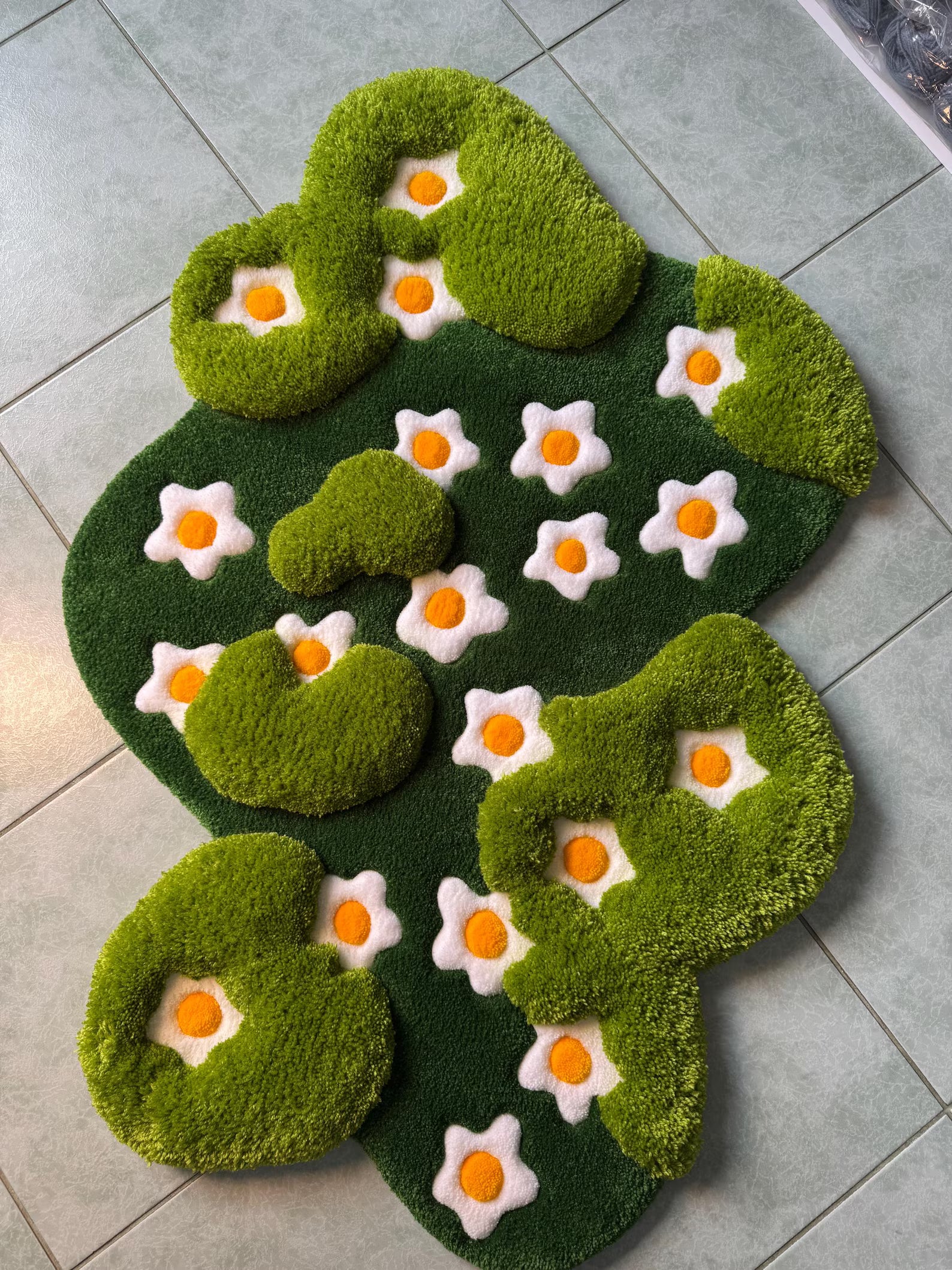 Luxury Moss Hand Tufted Carpet & Rug