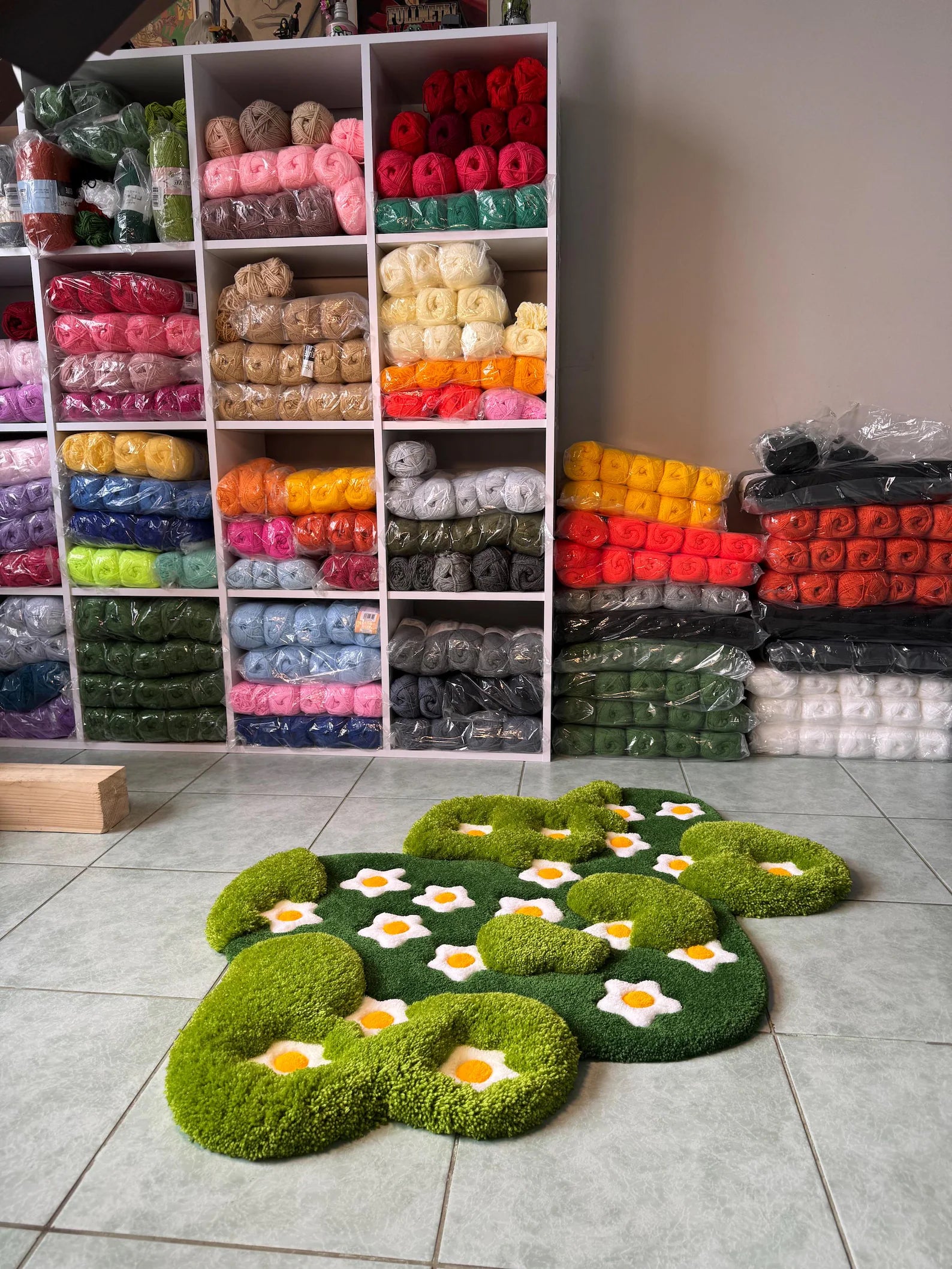 Luxury Moss Hand Tufted Carpet & Rug