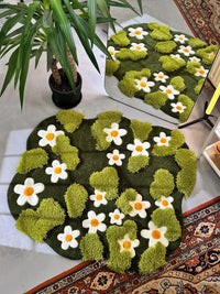 Mist Moss Hand Tufted Carpet & Rug