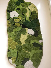 Plush Moss Hand Tufted Carpet & Rug