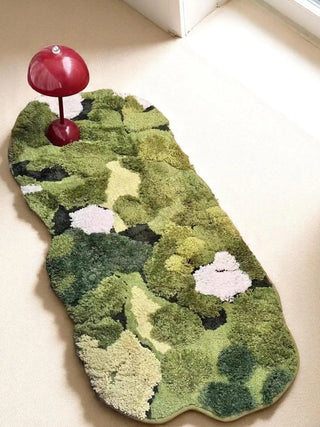 Plush Moss Hand Tufted Carpet & Rug