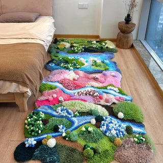 Shampy Moss Hand Tufted Carpet & Rug