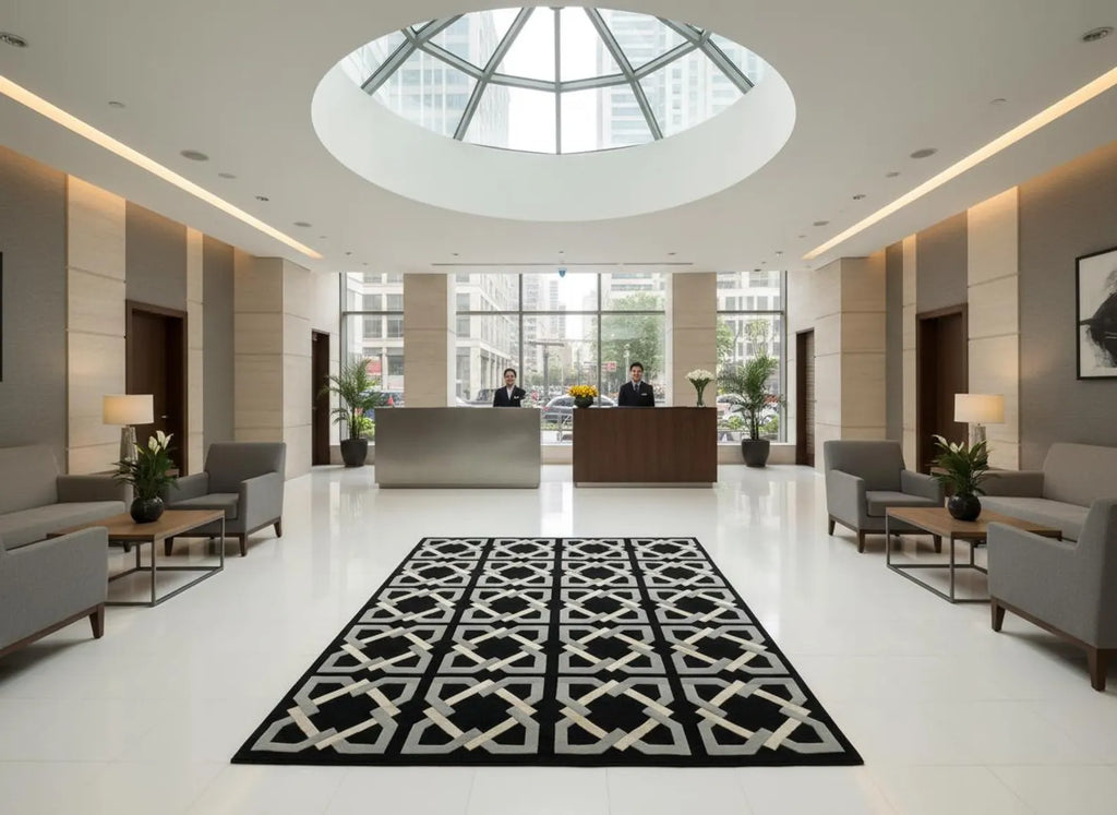 Tulisia Geomatric Hand Tufted Carpet & Rug
