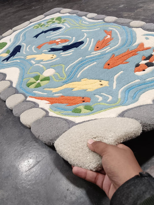 Jova Irregular Hand Tufted Carpet & Rug