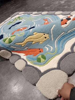 Jova Irregular Hand Tufted Carpet & Rug