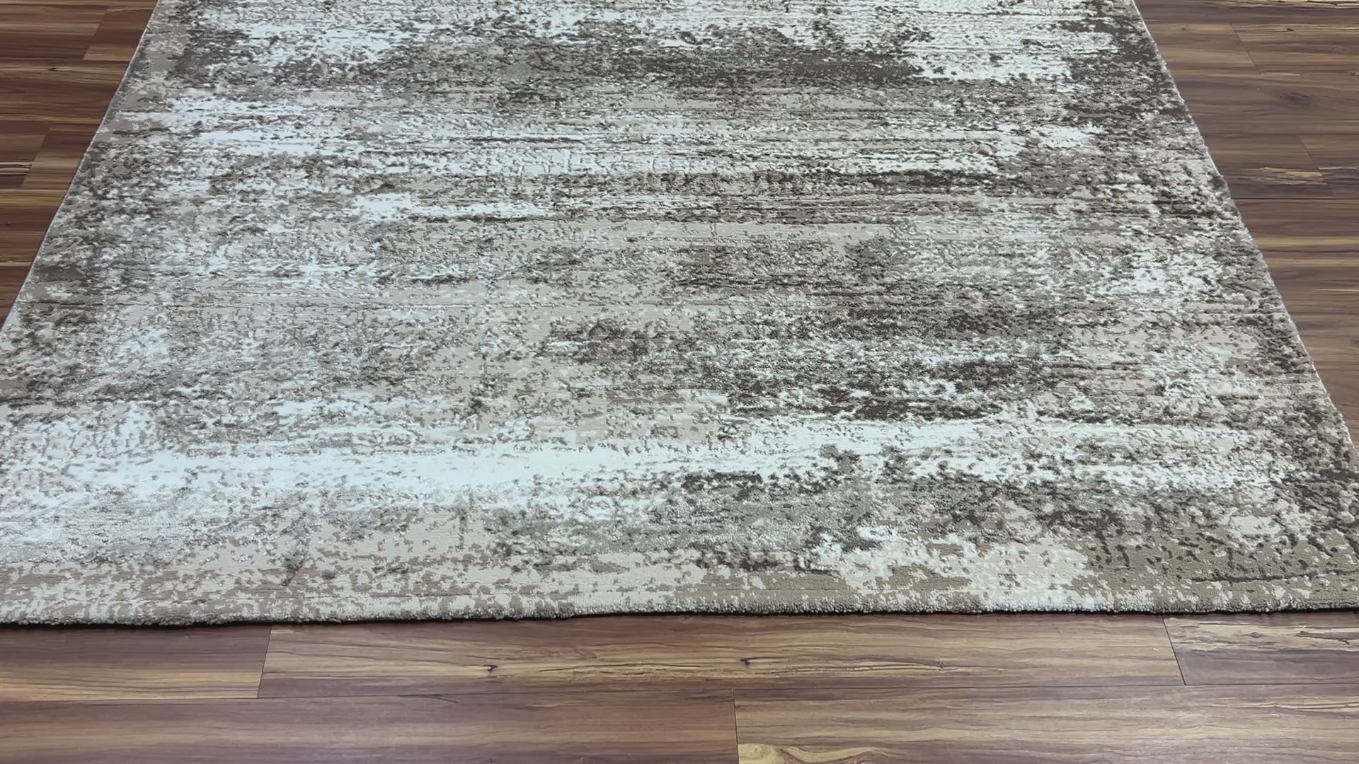 Neutral Modern Carpet & Rug 6.6x9.9