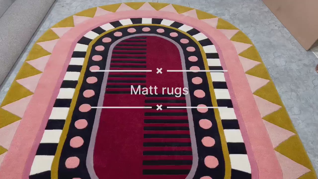 Glint Irregular Hand Tufted Carpet