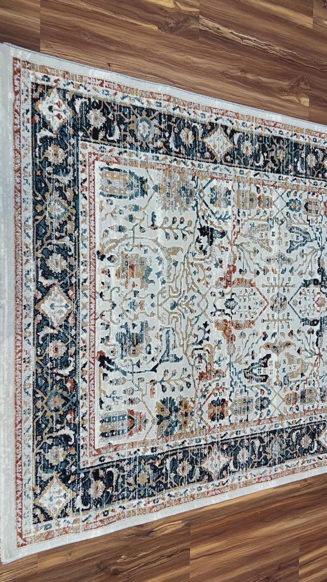 Arctic Muse Modern Carpet & Rug 4x6
