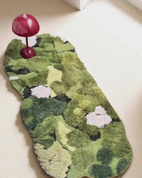 Plush Moss Hand Tufted Carpet & Rug