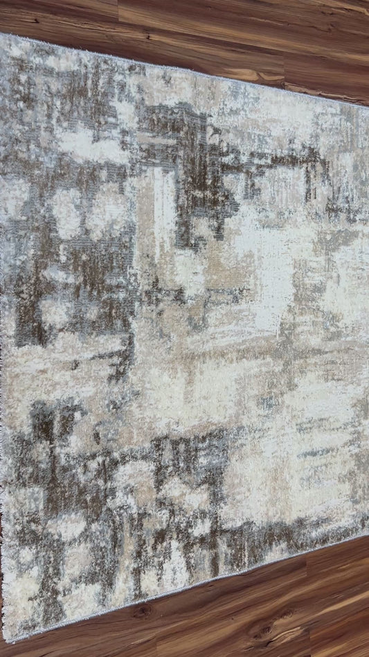 Golden Haze Modern Carpet & Rug 4x6