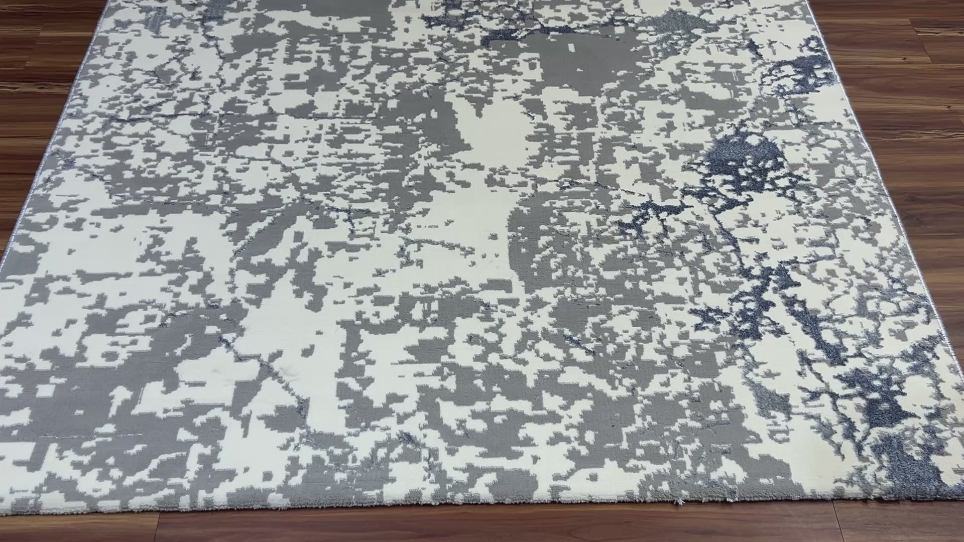 Grid Modern Carpet & Rug 5x7