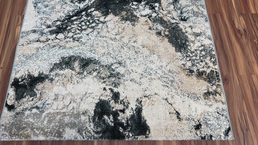 Smoke Pearl Modern Carpet & Rug 4x6