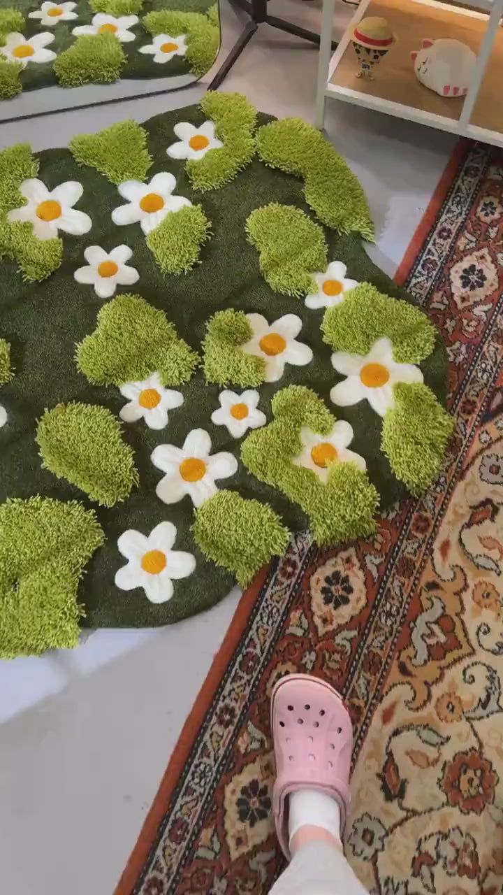 Mist Moss Hand Tufted Carpet & Rug