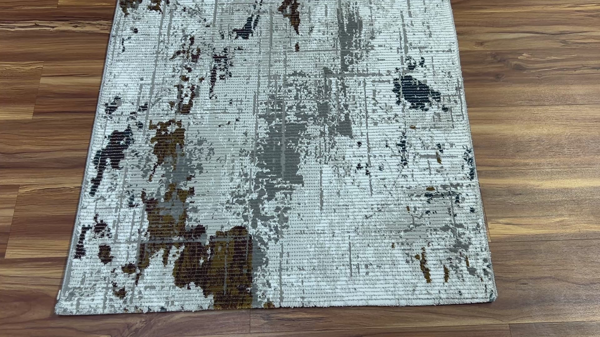 Ashen Modern Carpet & Rug 2.7x5.1