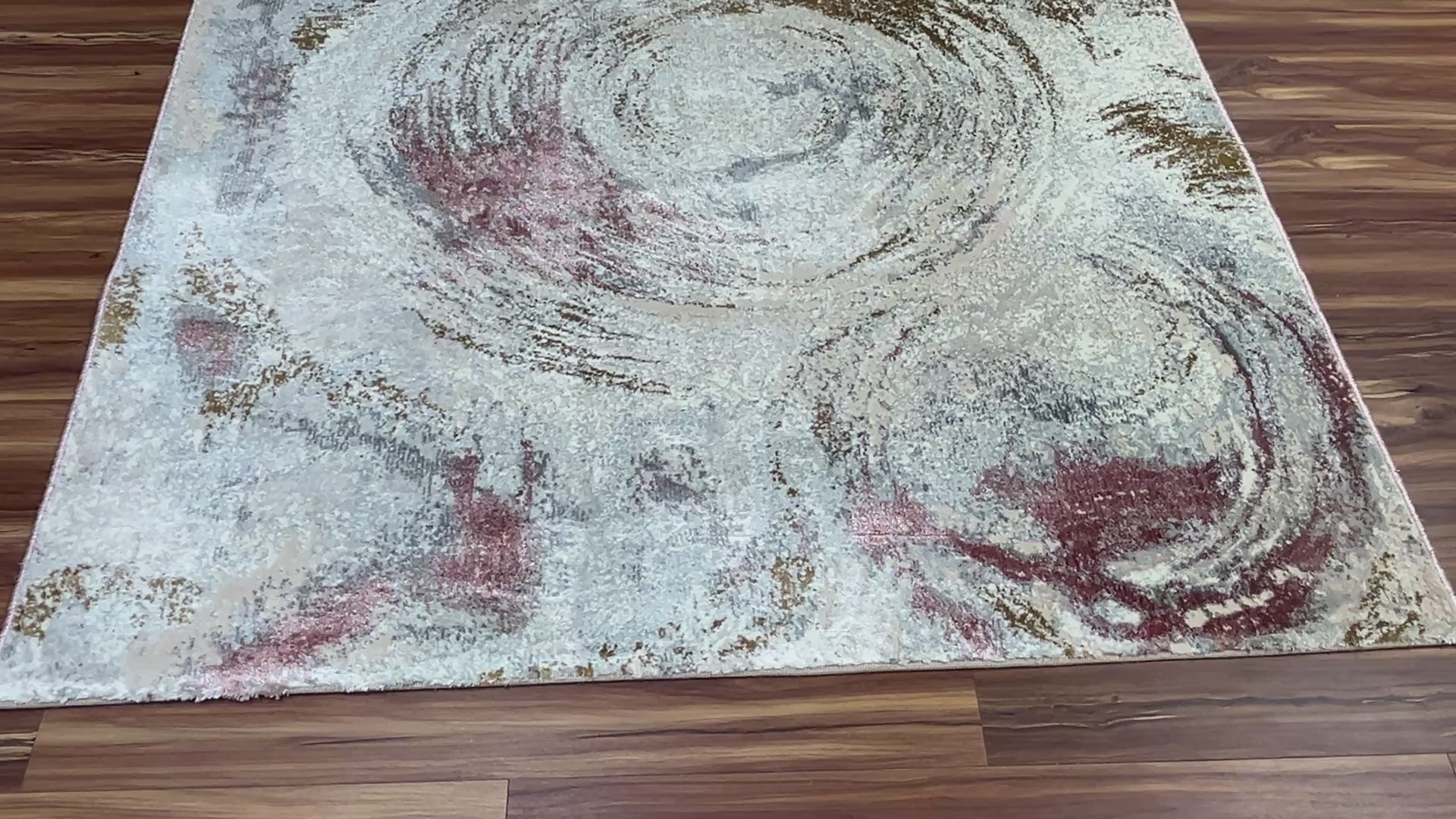 Dustgrey Modern Carpet & Rug 6x9