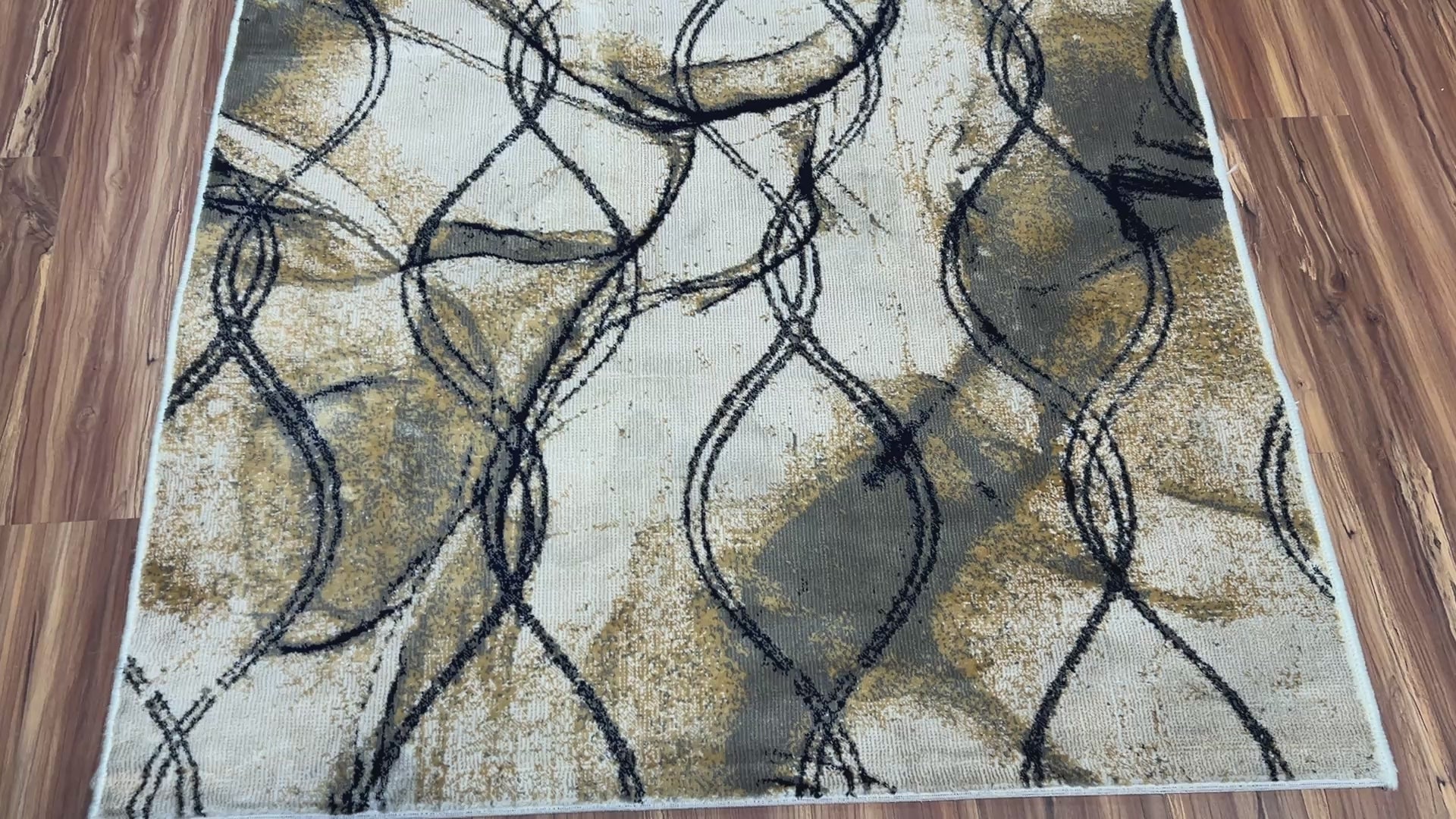 Opal Drift Modern Carpet & Rug 4x6