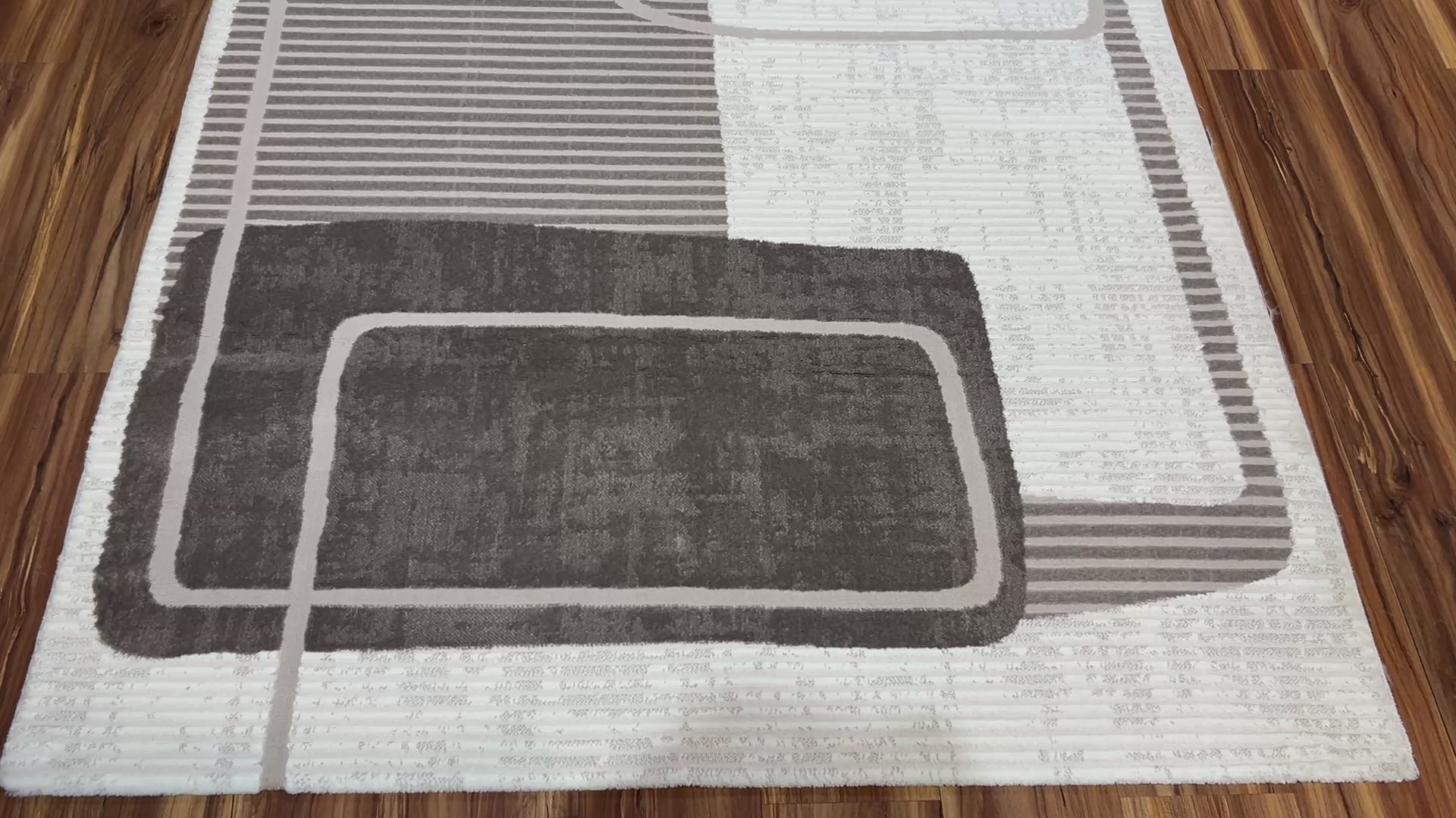 Linen Modern Carpet & Rug 6.6x9.9