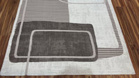 Linen Modern Carpet & Rug 5.3x7.5