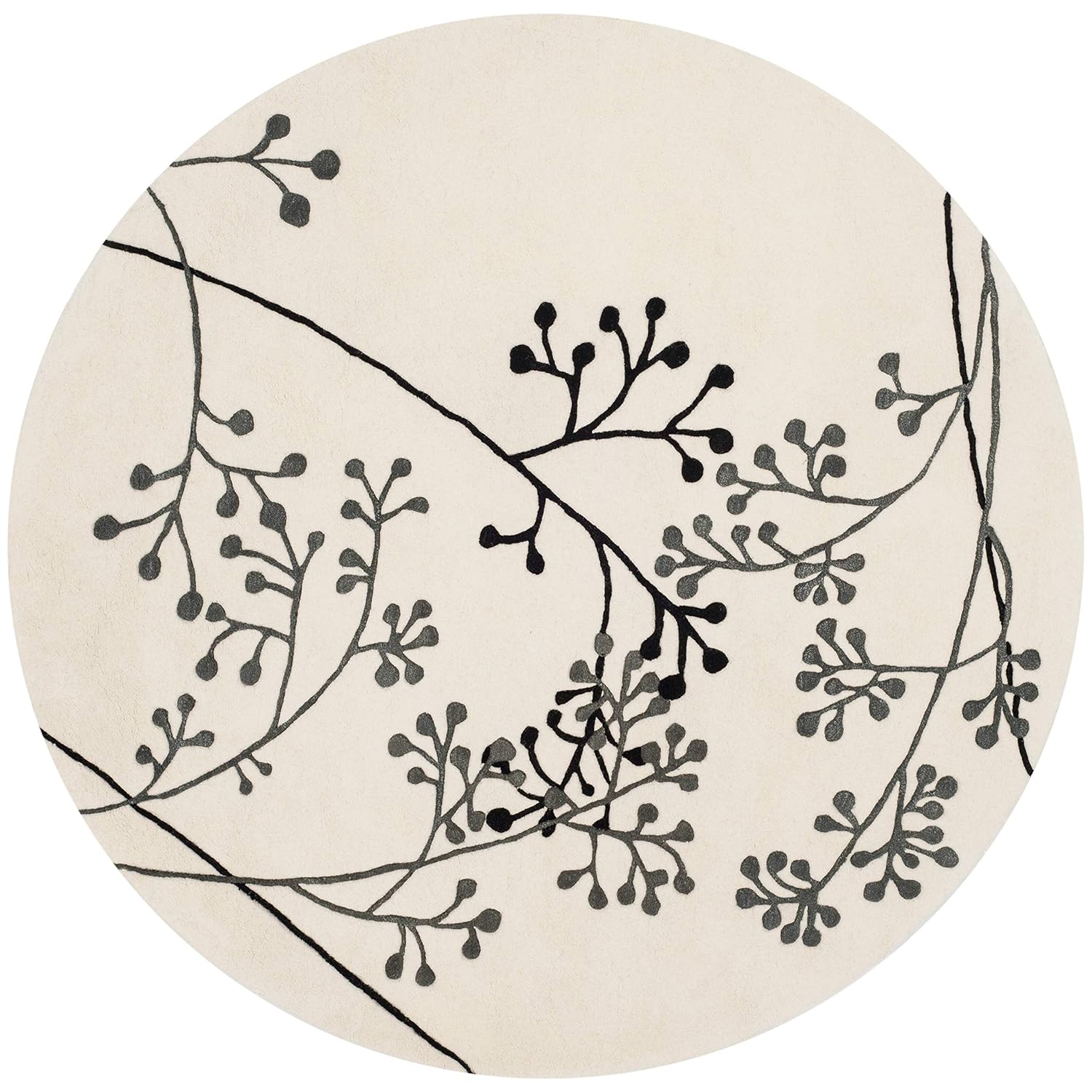 Snuggora Round Hand Tufted Carpet & Rug