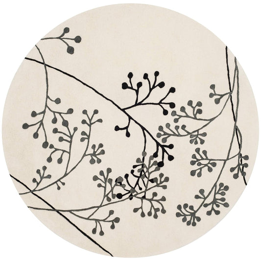 Snuggora Round Hand Tufted Carpet & Rug