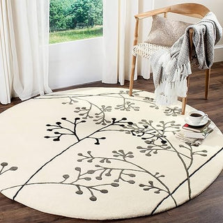 Snuggora Round Hand Tufted Carpet & Rug