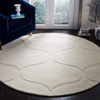 Orbique Round Hand Tufted Carpet & Rug