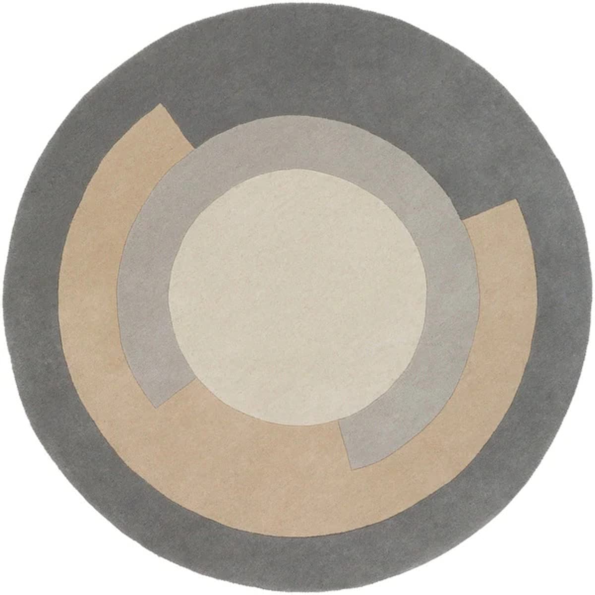 Circluxe Round Hand Tufted Carpet & Rug