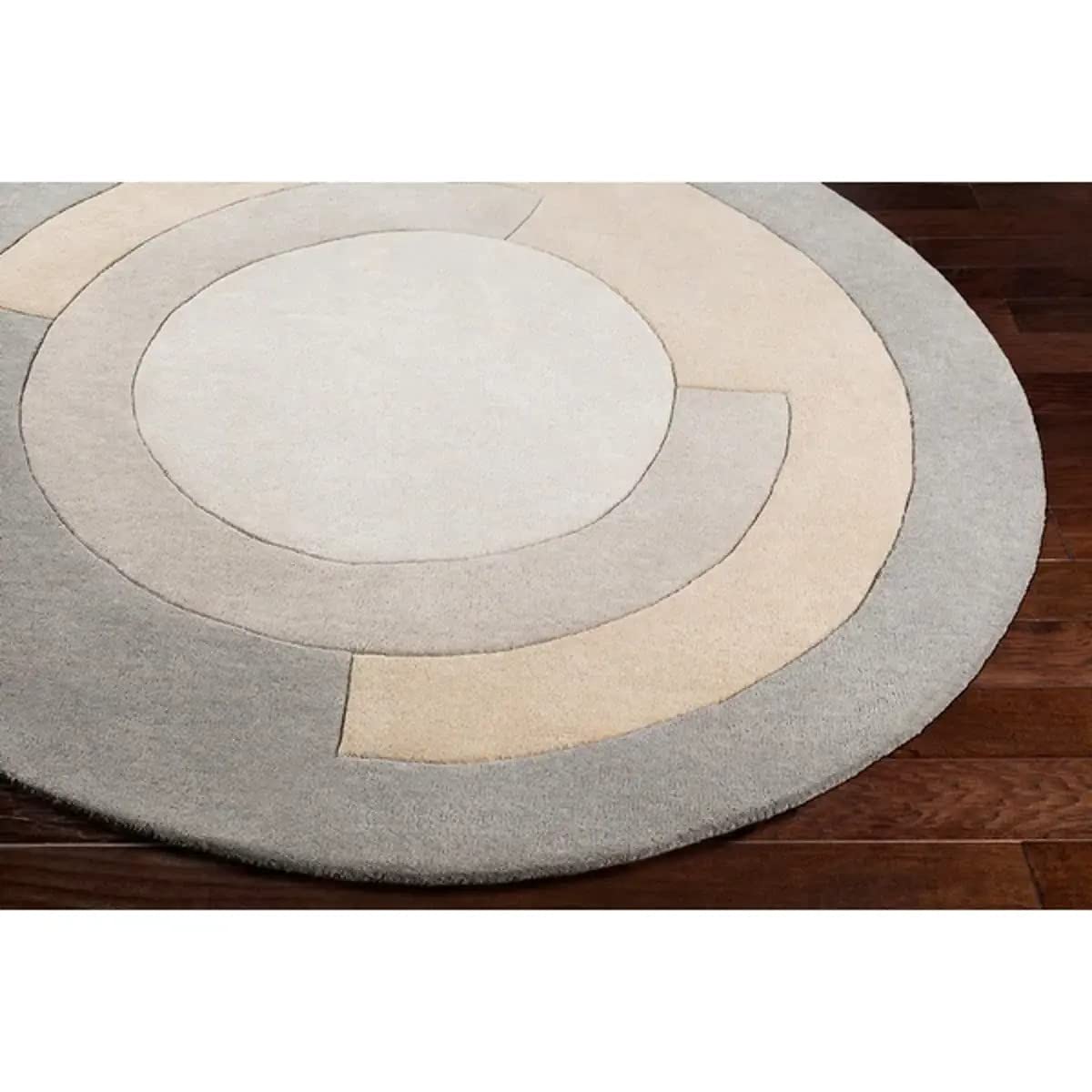 Circluxe Round Hand Tufted Carpet & Rug
