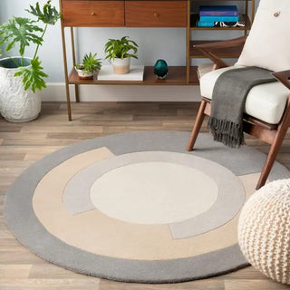 Circluxe Round Hand Tufted Carpet & Rug