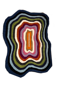 Flow Irregular Hand Tufted Carpet
