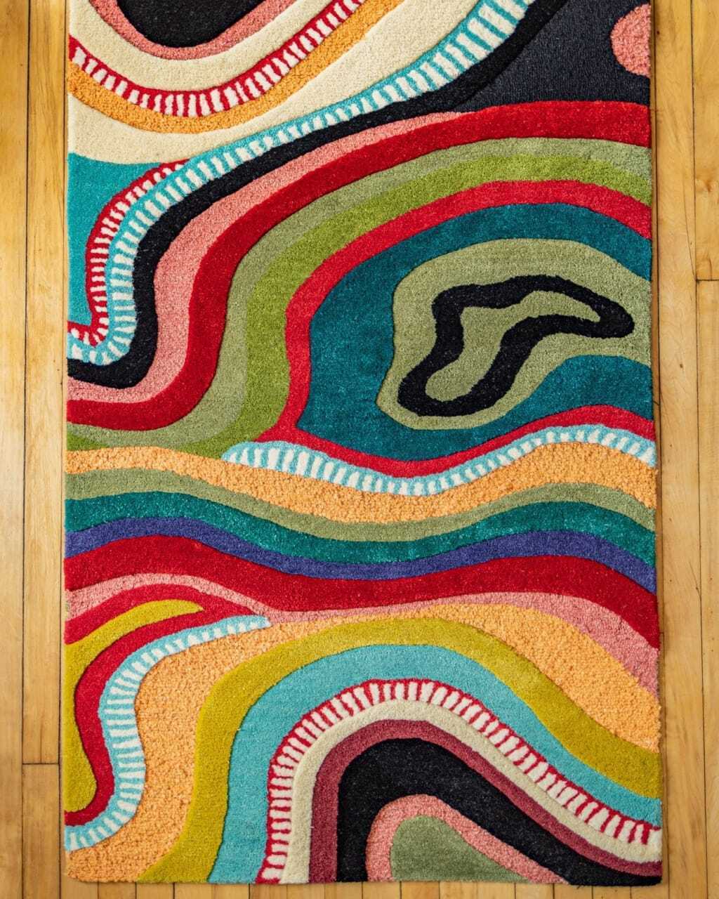 Sunni Irregular Hand Tufted Carpet & Rug