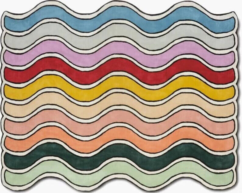 Surge Irregular Hand Tufted Carpet