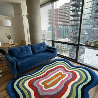 Flow Irregular Hand Tufted Carpet