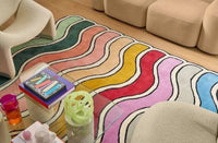 Surge Irregular Hand Tufted Carpet