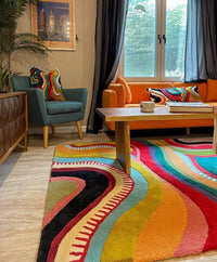 Sunni Irregular Hand Tufted Carpet & Rug
