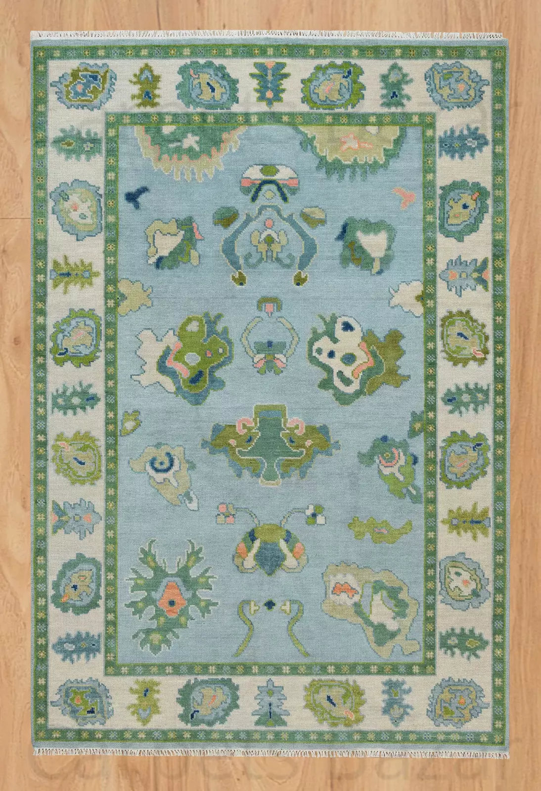 Jubilant Hand Knotted Carpet & Rugs