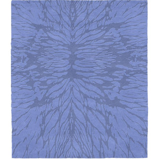 Blue Abstract Art Premium Hand Tufted Carpet