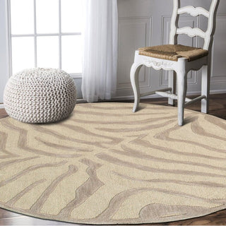 Taup Wool Premium Hand Tufted Carpet