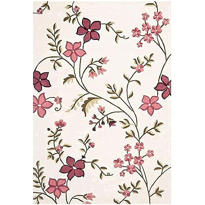 Fleurine Floral Hand Tufted Carpet & Rug