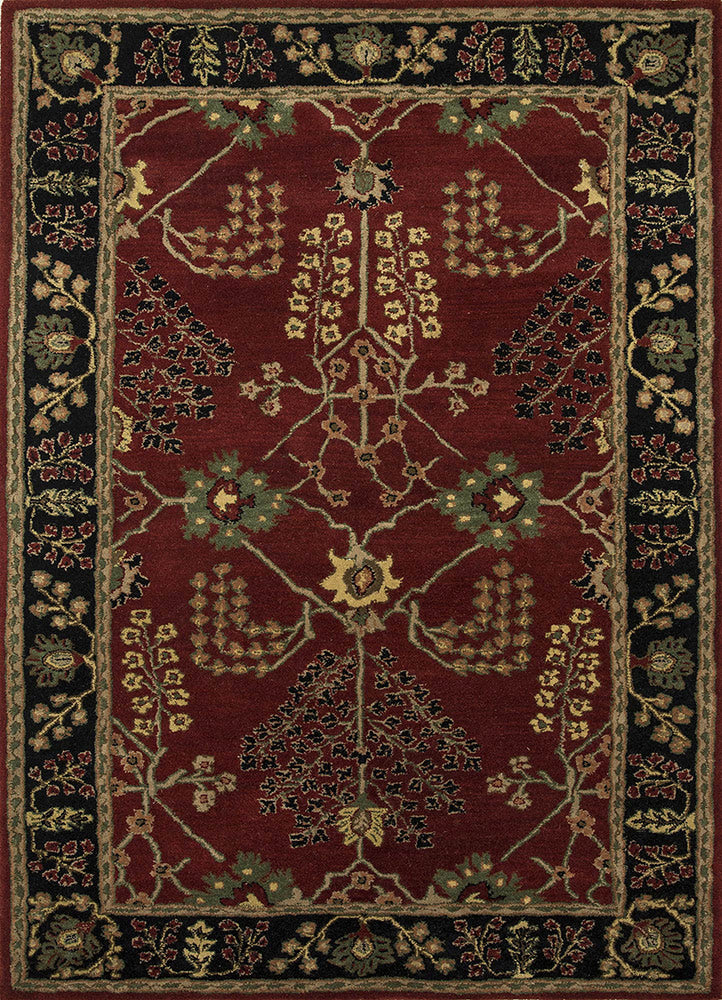 Ebony Traditional Hand Tufted Carpet & Rug