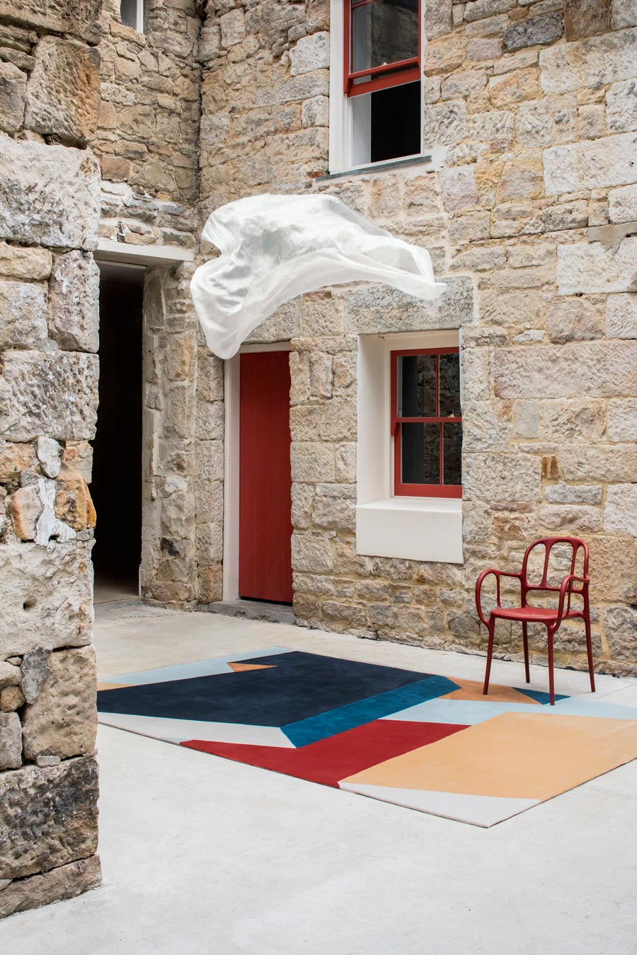 Dovetail Halving Hand Tufted Carpet & Rug